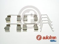 Autofren Seinsa ZubehöRsatz, Scheibenbremsbelag D42959A FüR Honda