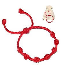 PHITECUS Bracelet for Babies, Baby Girl and Baby boy. Protection 5"- 5,5" Red