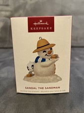 Hallmark Keepsake 2025 Sandal the Sandman - #4 in Series - Snowman Ornament