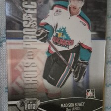 In the Game Draft Prospects Madison Bowey Rookie Card #172 Kelowna Rockets 3-D