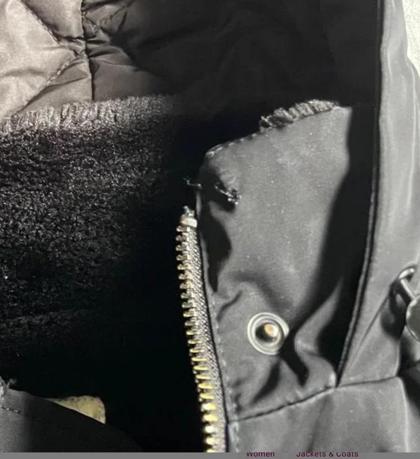 ZARA Basic Waterproof Parka with Removable Faux F… - image 8