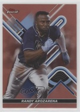 2022 Topps Finest Rose Gold Refractor 15/75 Randy Arozarena #92 rf2