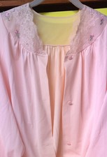 Shadowline Women Petite S Pink Robe