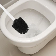  10 Pcs Toilet Round Head Brush Scrub Replacement Scrubber Refill Bowl