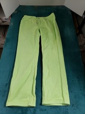 Tommy Hilfiger Jeans Size 6 Womens Green Pants Stretch Mid Rise Hipster Bootcut