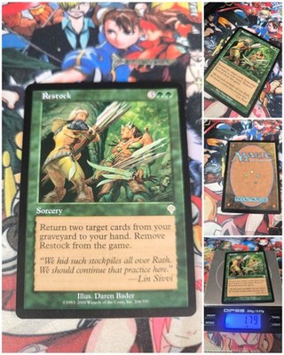 MTG  Restock    Nm Invasion 2000 Magic the Gathering Mtg Card Rare Green OG