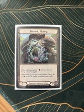 Tectonic Plating Rainbow Foil Legendary WTR041 Flesh and Blood / FAB