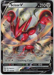Scizor V 118/189 Darkness Ablaze Holo Ultra Rare