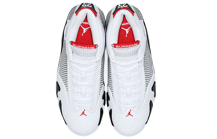 Size 9 - Supreme x Air Jordan 14 Retro White for sale online | eBay