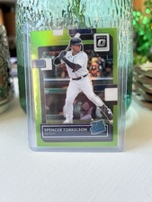 2022 Donruss Optic Spencer Torkelson Lime Green Prizm Rated Rookie #100 Tigers