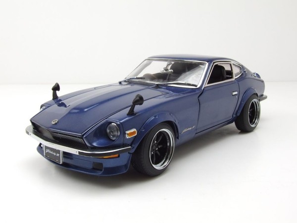 Datsun Fairlady Z (S30) 1971 Blau Metallic Modellauto 1:18 Sun Star-image