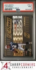 2005 ZENITH TEAM ZENITH GOLD #TZ-6 TOM BRADY #/100 POP 2 PSA 9