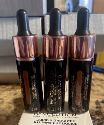 Liquid Highlighter By Revolution Color Rose Gold Get All 3