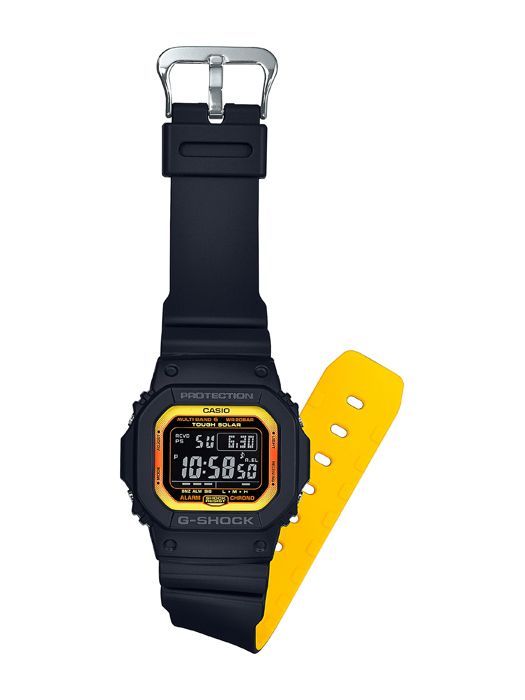 CASIO（カシオ）G-SHOCK GW-M5610BY Genuine Casio G-Shock GW-M5610BY GWM5610BY black & yellow resin