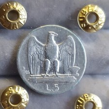 5 LIRE DEL 1926 AQUILOTTO - MONETA RARA - ULTIMO GIORNO.