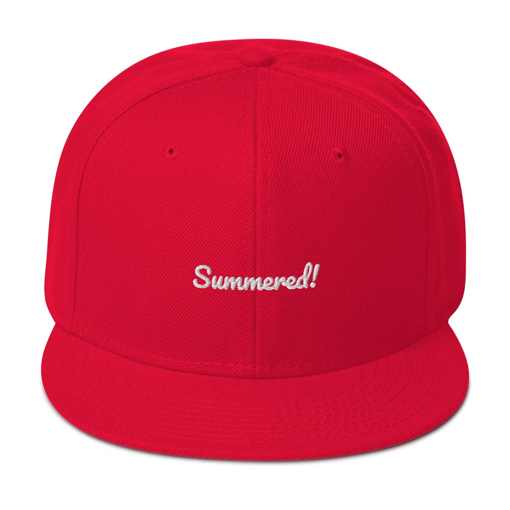 Summered Unisex Snapback Hat
Opens in a new window or tab