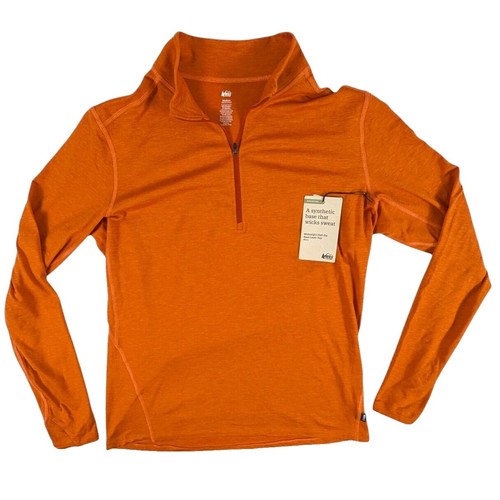 REI Shirt Mens 2XL Brown Nylon Utility UPF 50 Hiking Fishing