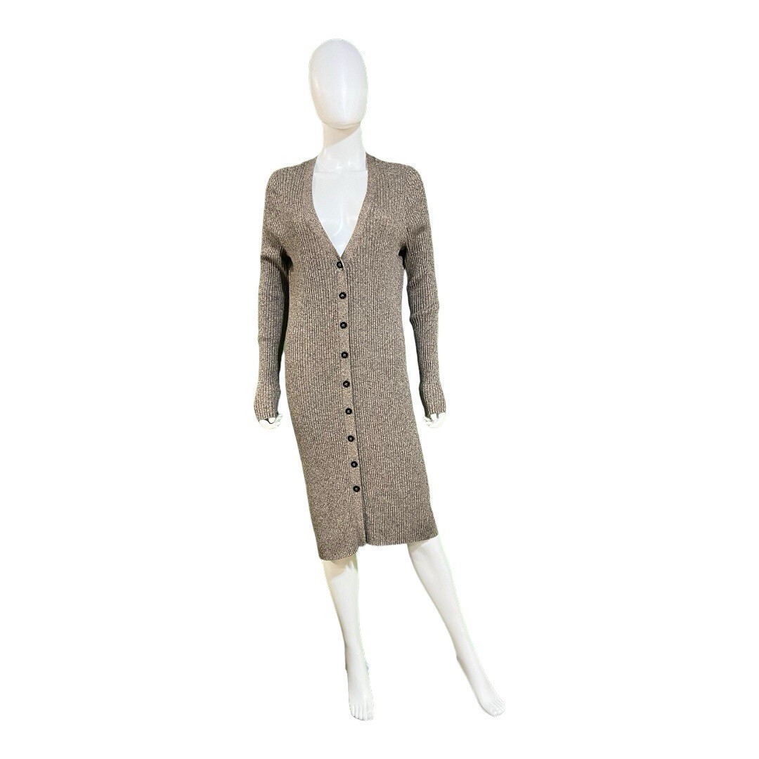 Forever 21 Plus Mocha Ribbed Sweater Dress, 1X | eBay