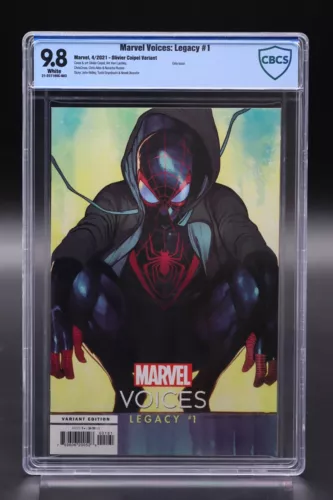 Marvel Voices Legacy (2021) #1 Oliver Coipel Miles Morales Variant CBCS 9.8