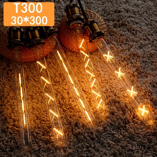 Vintage LED 4W 5W 6W 7W 8W Edison Style Filament Test Tube Lights Bulbs