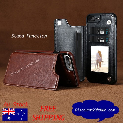 Flip Leather Wallet Cover for iPhone 11, 11 pro, 11 pro max FREE ScreenProtector - Picture 3 of 11