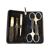 Zwilling TWINOX Maniküre Set Yak Leder-Etui  5-tlg schwarz
