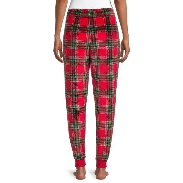 NUEVO NUEVO CON ETIQUETAS Rojo Cuadros XL 16/18 Cintura Elástica Navidad Vacaciones Salón Dormir Pantalones Foto 3 de 4