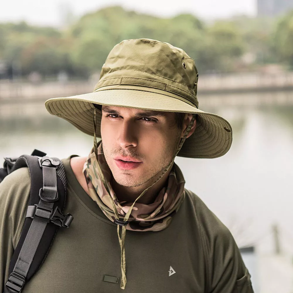 Shop Louis Vuitton Street Style Bucket Hats Wide-brimmed Hats