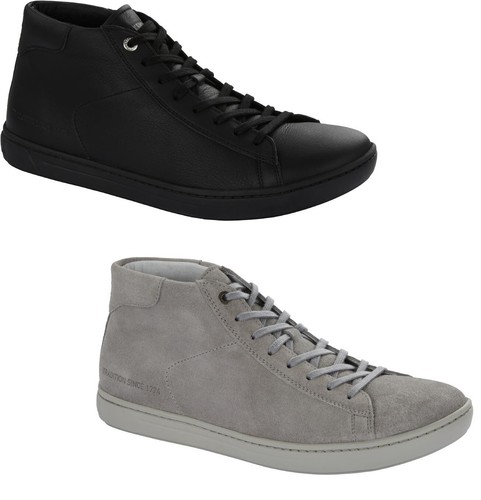 BIRKENSTOCK SHOES LEVIN MID BLACK GRAY 