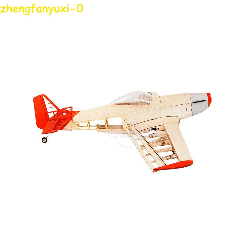RC Model P51 Airplane Laser Cut Plane Balsa Wood Kit Skin Hardware Accessories - Image 3 of 4