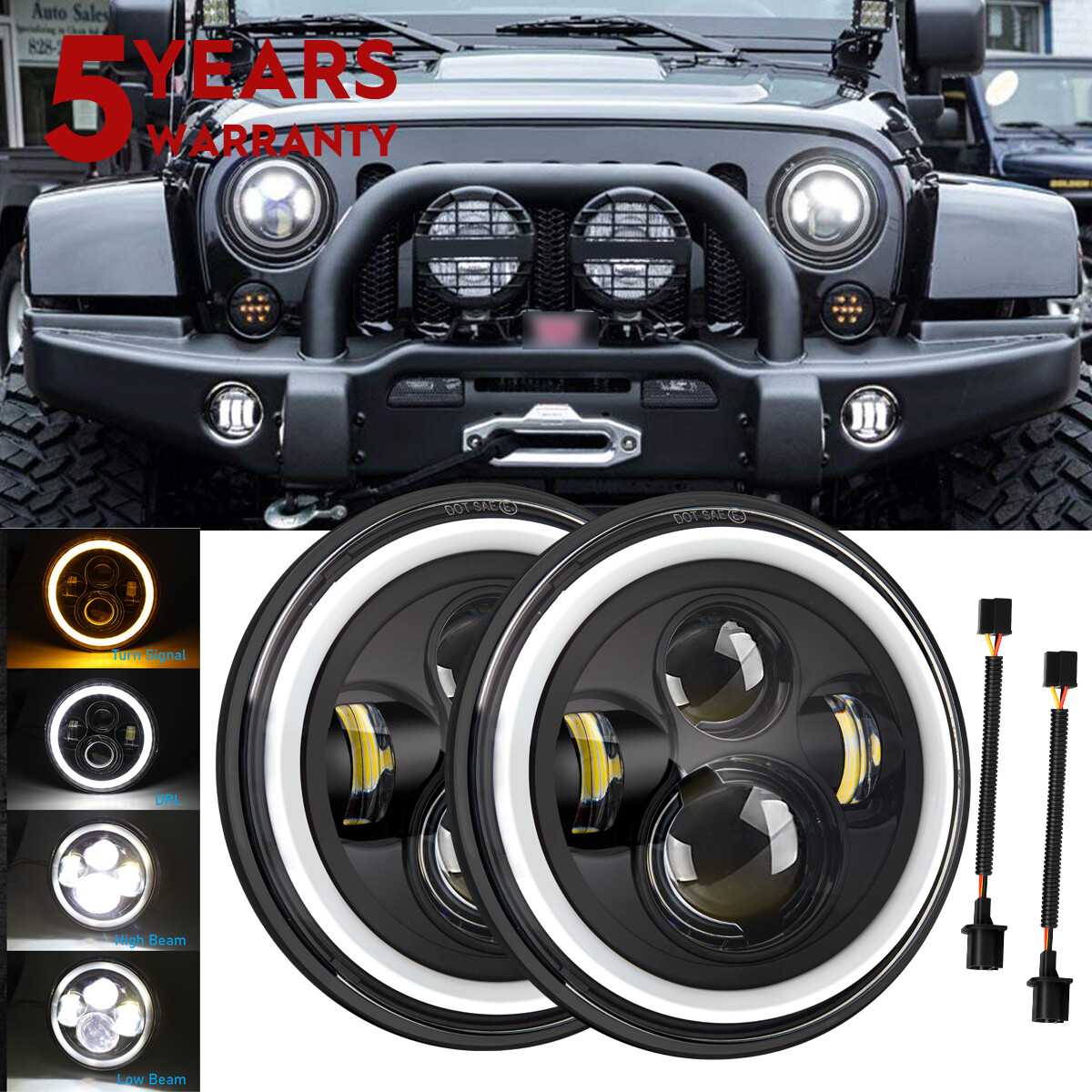 For 2003-2007 Jeep Liberty 1Pair 7