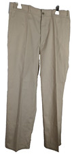 Roebucks Sears full fit perma prest 36/30 tan men's pant NWT
