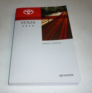 Toyota venza manual