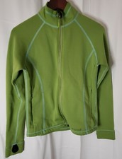 Marmot Womens Fleece Jacket Sz S Thumb Holes Full Zip Outdoor Hiking Running