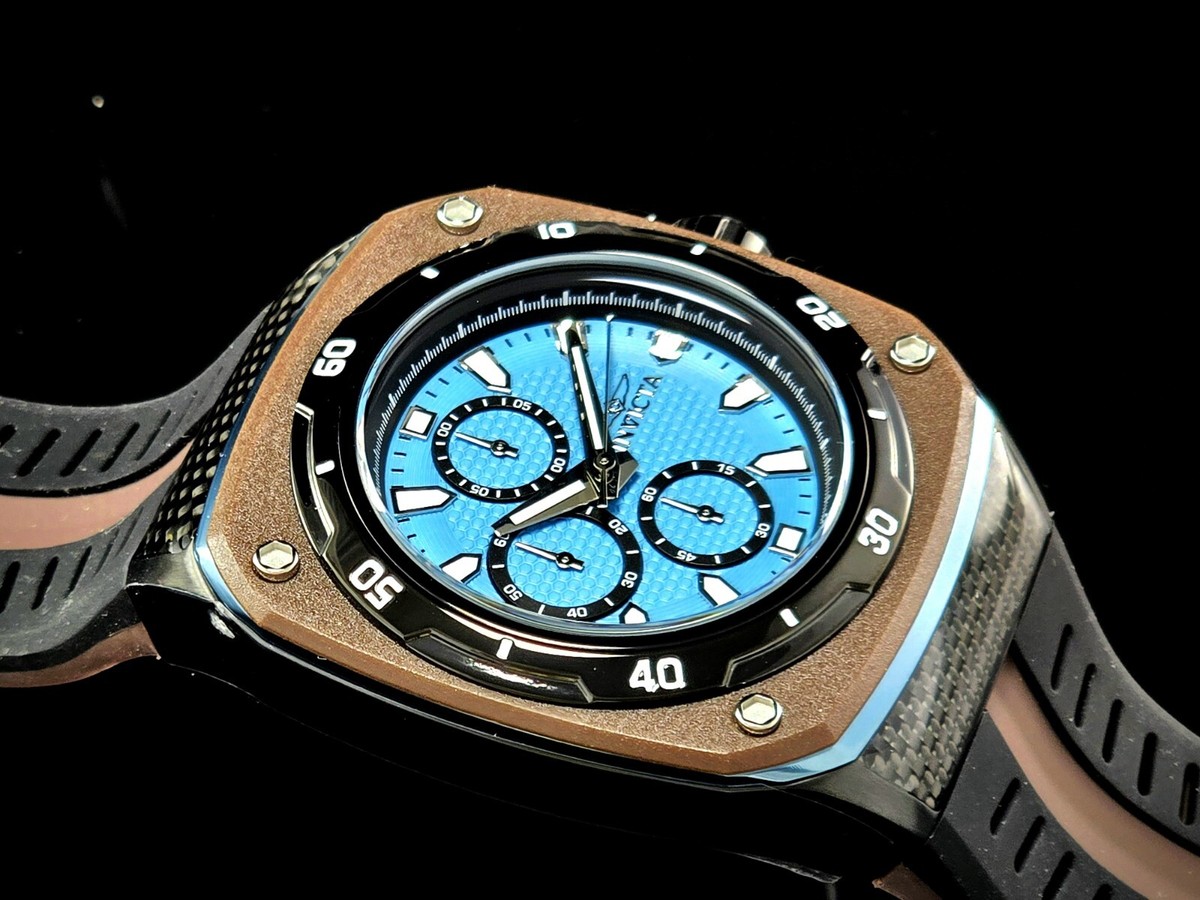 Invicta Speedway Chronograph Quartz Blue Dial Men