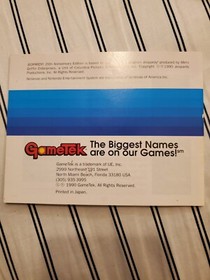 Jeopardy NES Nintendo Entertainment System 