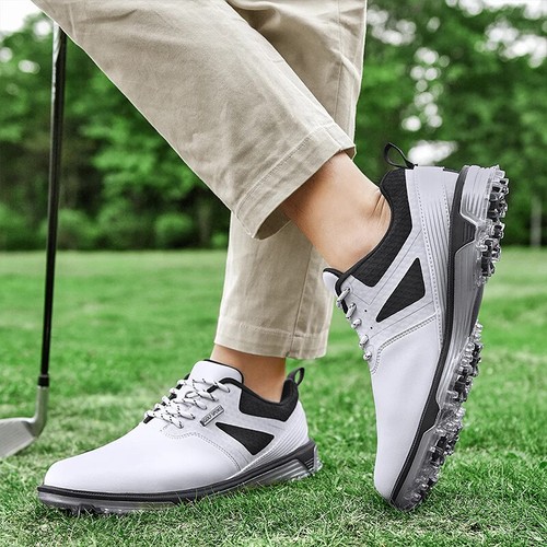 Profi Herren Golfschuhe Bequem Golf Sneaker Rutschfest Leicht - Bild 6 von 26