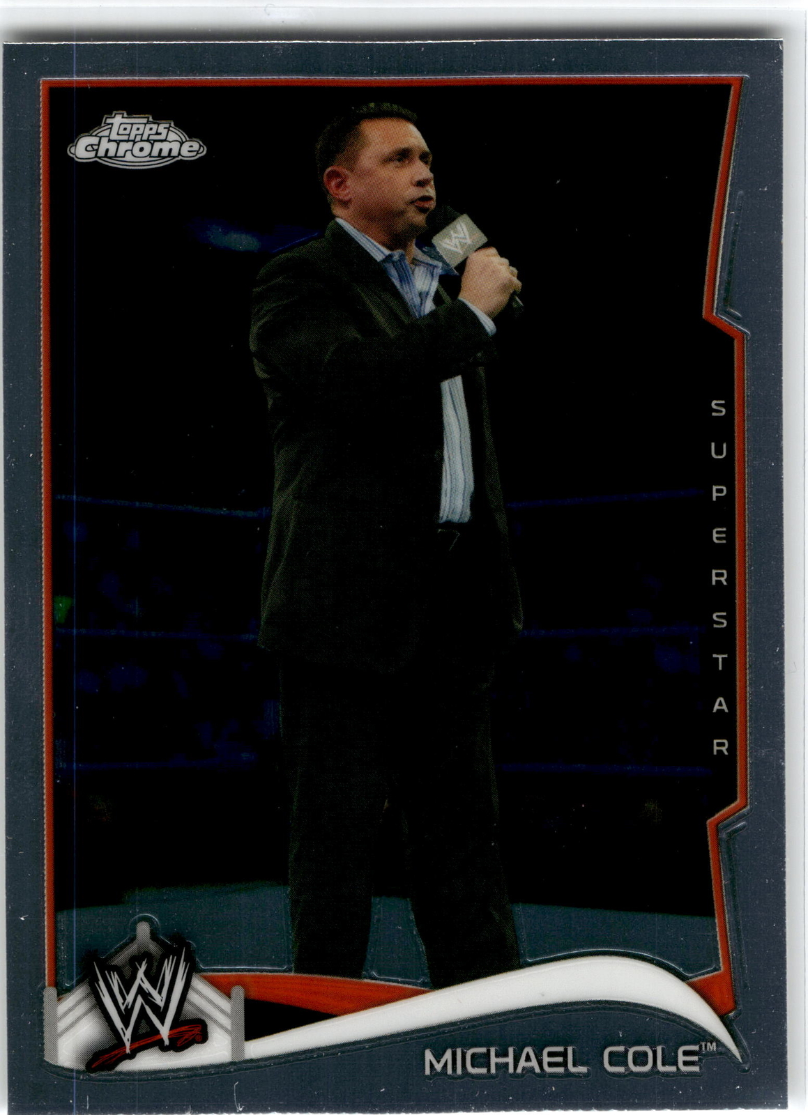 2014 Topps Chrome WWE #32 Michael Cole