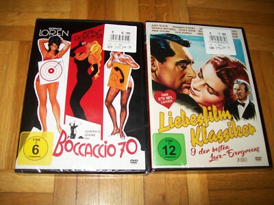 Boccaccio 70 + Liebesfilm Klassiker Box - Sophia Loren/Romy Schneider - 10 Filme