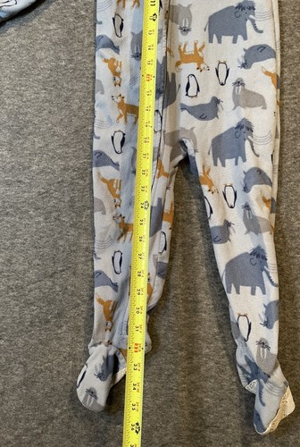 Footie Pajama Set Just One You By Carters - Toddler 4T Both Fleece Long Sleeve - Picture 12 of 19