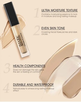 IMAGIC Full Coverage Liquid Concealer Matte Long Lasting Concealer & Correcer