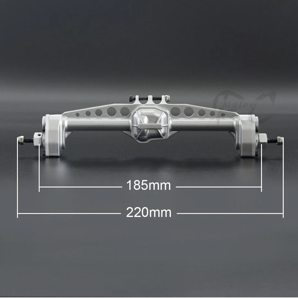 Heavy Duty Front Rear Alloy AR45 Portal Axle For 1/10 RC Crawler Axial SCX10 III - Image 4 of 4