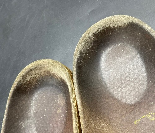 Birkenstock Madrid Bronze Glitter Brown Sandals Slides Size 42 US 11 Germany - Picture 10 of 13