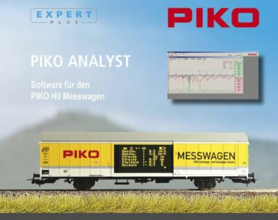 Piko 55051 Software für PIKO H0 Messwagen 55050 (CD-ROM) ''PIKO Analyst''