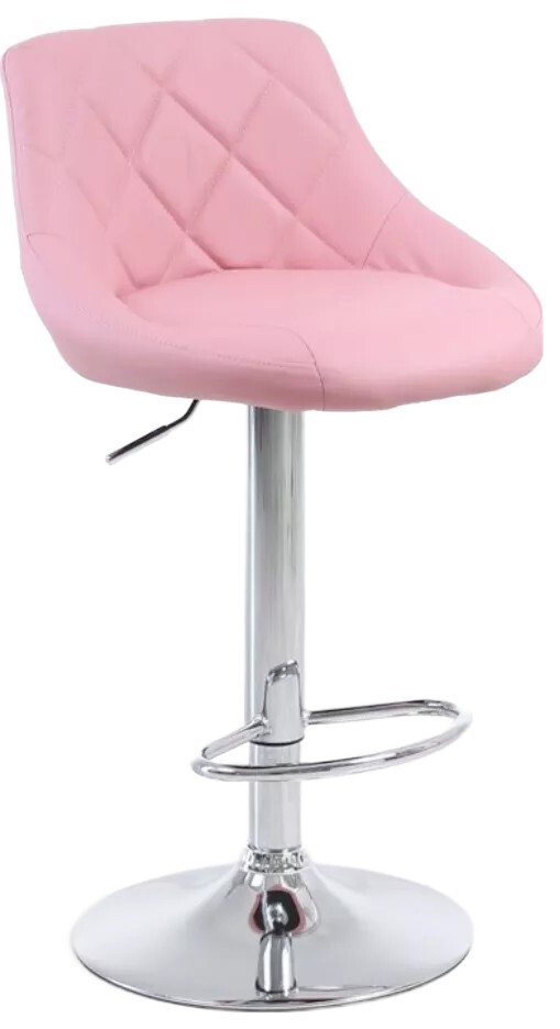 Swivel Barstools Pink And Silver Bar Stools Pink Upholstered