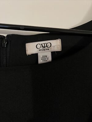 Cato Women's Black Dress Size 22w | eBay Cato Women's Black Dress Size 22w | eBay