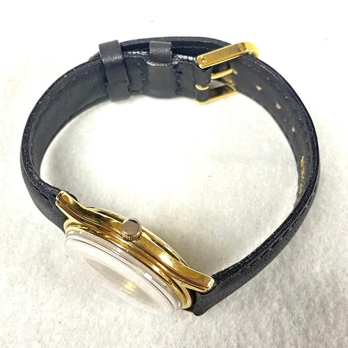 u439 Vintage Jules Jurgensen 18K Gold Electroplated Water Resistant Wrist Watch - 第 3/7 張圖片