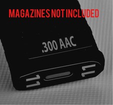.300 AAC MAG STICKERS fits MAGPUL PMAG 30 GEN M3 MAGS GREY NUMBERS 7-12
