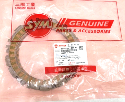 SYM MAXSYM TL500/508 ABS CVT CLUTCH PLATES (1SET-5PCS!) 22201-TL1-000-A - Picture 1 of 24