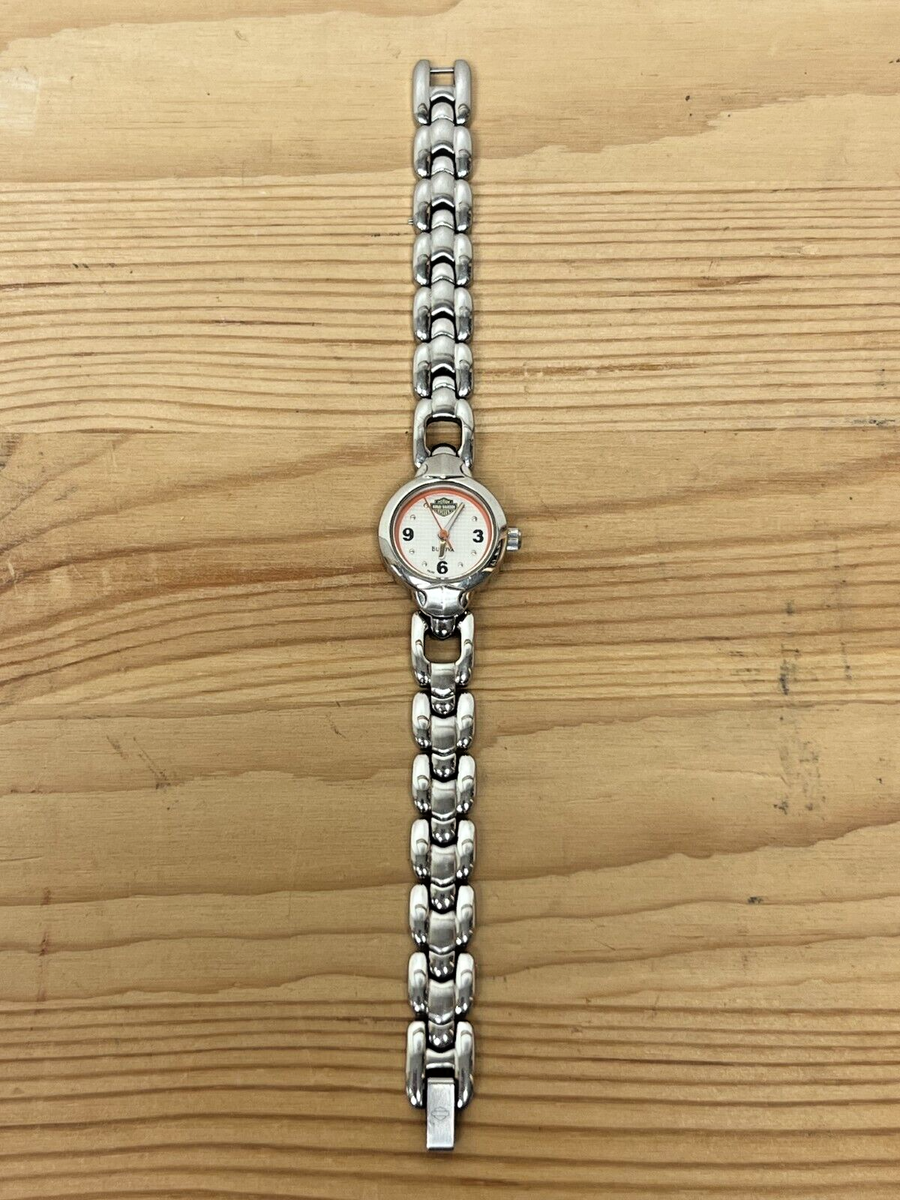 2002 Ladies HARLEY DAVIDSON Watch by Bulova Wristwatch 76L03 | eBay